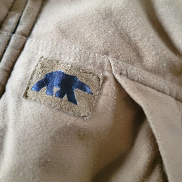 Polar King By Key Hooded Tan Heavywight Parka XXL - Picture 8 of 9